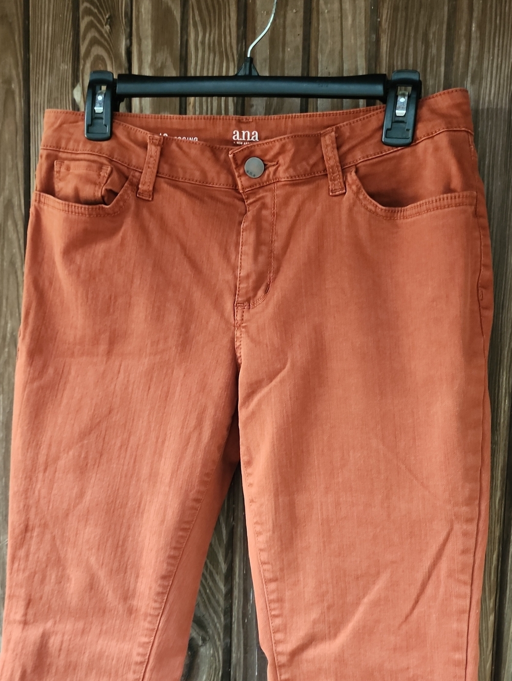 A.n.a Ladies Burnt Orange Jeggings - Picture 2 of 5